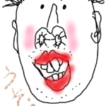 おじさんの顔